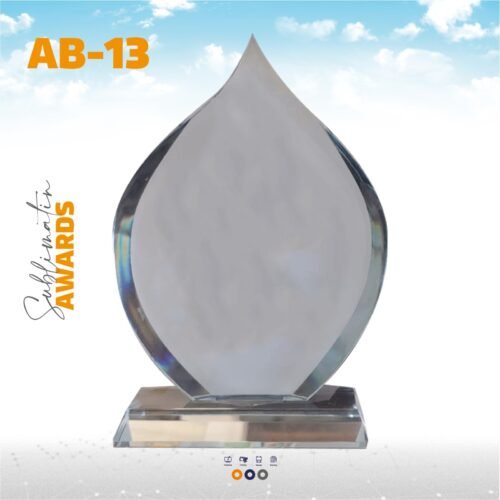 Glass Trophy AB-13