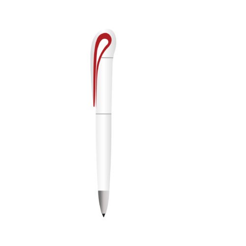 Plastic Pen Catalogue P100 / Red