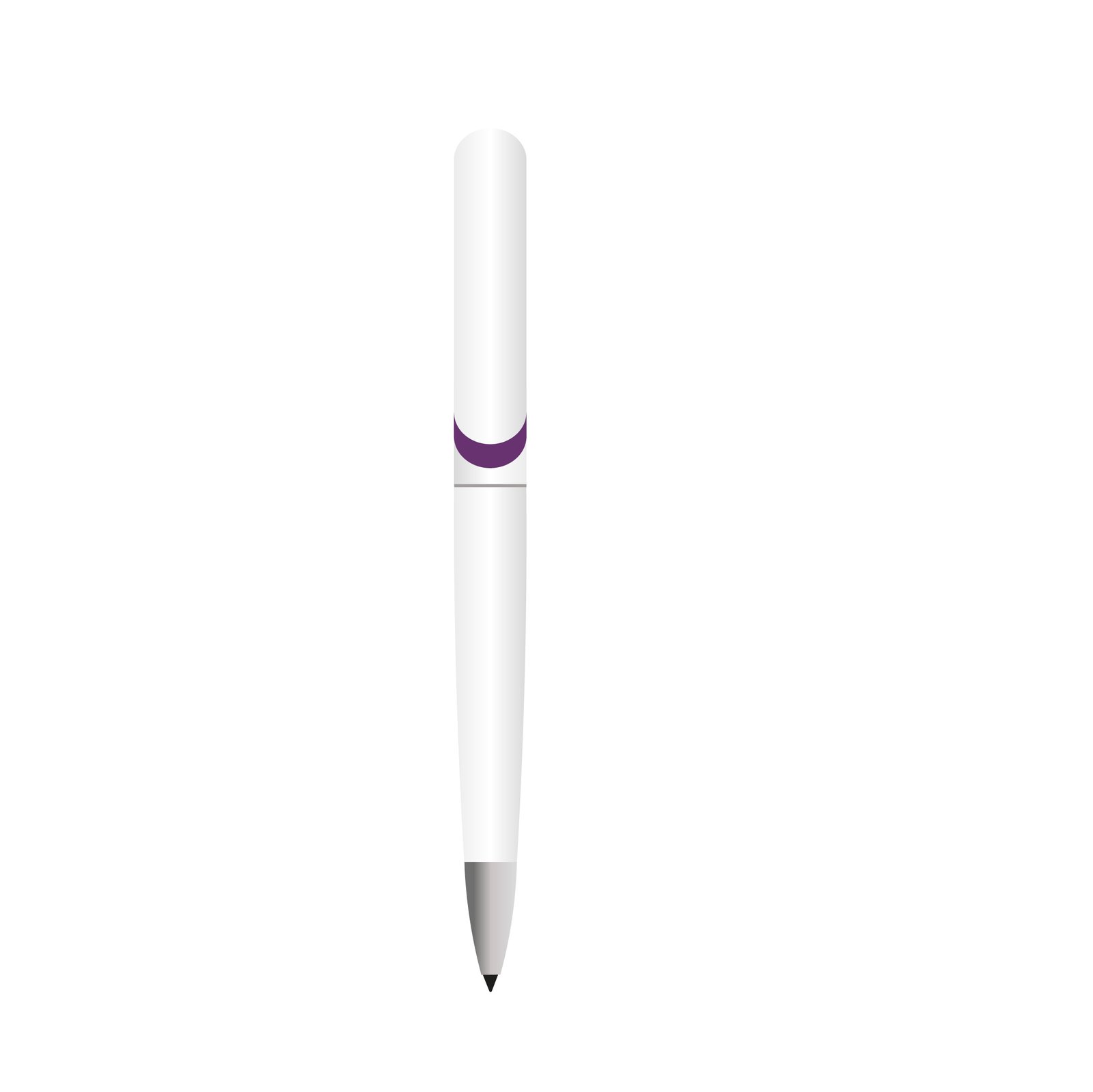 Plastic Pen Catalogue P101 / Purple