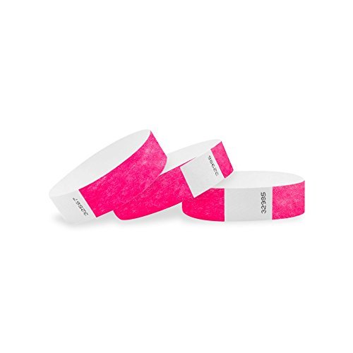 TYVEK Wristband – Pink