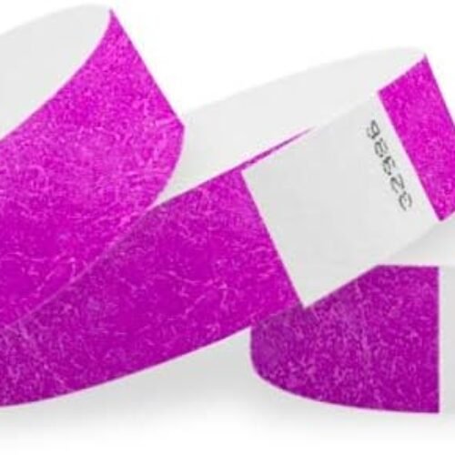 TYVEK Wristband – Purple