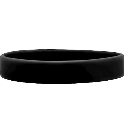 Silicon Wristband – Black