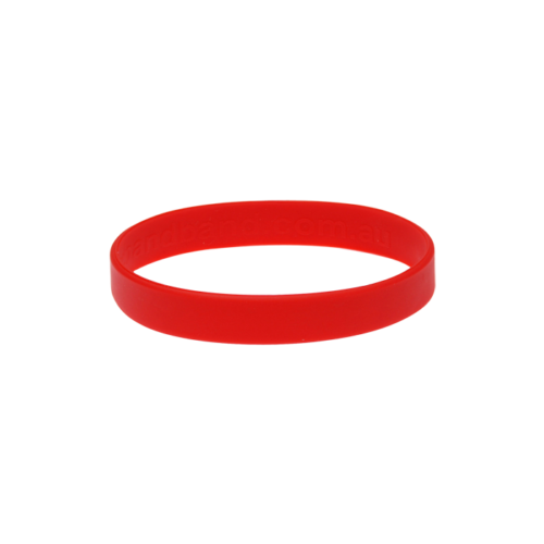 Silicon Wristband – Red