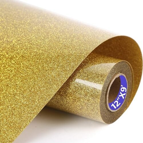 PU- GLITTER GOLD VINYL